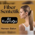 Mandallı At Kuyruğu Sentetik Saç