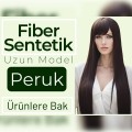 Kaliteli Sentetik Peruk Uzun Model