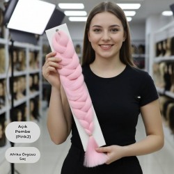 Ankara Afrika Saç Açık Pembe 165 Gram