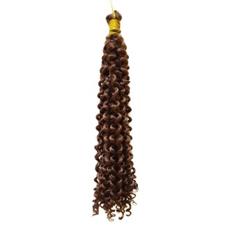 Ankara Kızılay Afro Dalgası Saç Kıvırcık Bakır Kahve 100 Gram 45 Cm