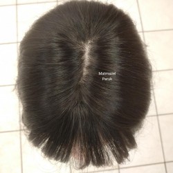 Ankara Peruk İpek Taban Gerçek Saç Peruk Deri Görünümlü Ankara Peruk İpek Taban Gerçek Saç Peruk Deri Görünümlü