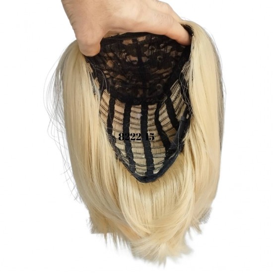 Ankara Kızılay Kaliteli Fiber Sentetik Peruk Açık Dore Sarı Kısa Küt Ankara Kızılay Kaliteli Fiber Sentetik Peruk Açık Dore Sarı Kısa Küt