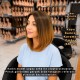 Koyu Kumral Karamel Ombre Kısa Küt Fiber Sentetik Peruk