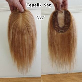 Tül Tepelikler Tepe Kısmı İpek Taban Gerçek Saç Ankara Peruk Mağazamızda