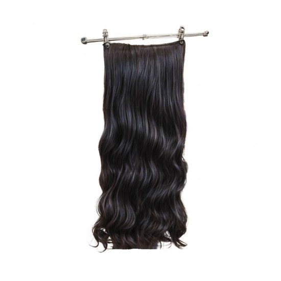 Ankara Fiber Sentetik Yarımay Postiş Tek Parça Siyah