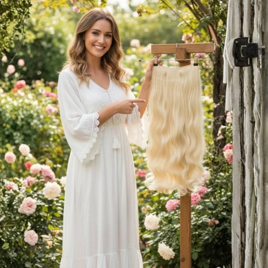 Ankara Fiber Sentetik Yarımay Postiş Tek Parça Platin