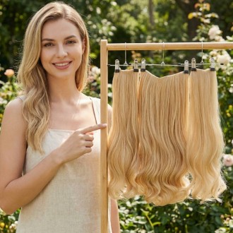  Ankara Fiber Sentetik Yarımay Postiş 3'lü Set Dore Sarı